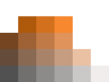 color chart cadmium orange easy 1 color puzzle