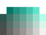 color chart teal easy 1 color puzzle